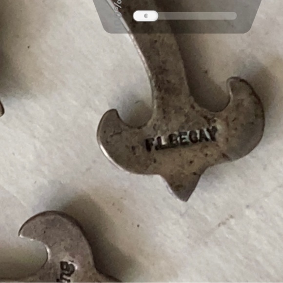 Beautiful Vintage Navaho Sterling Silver Squash Blossom Necklace - Picture 7 of 16